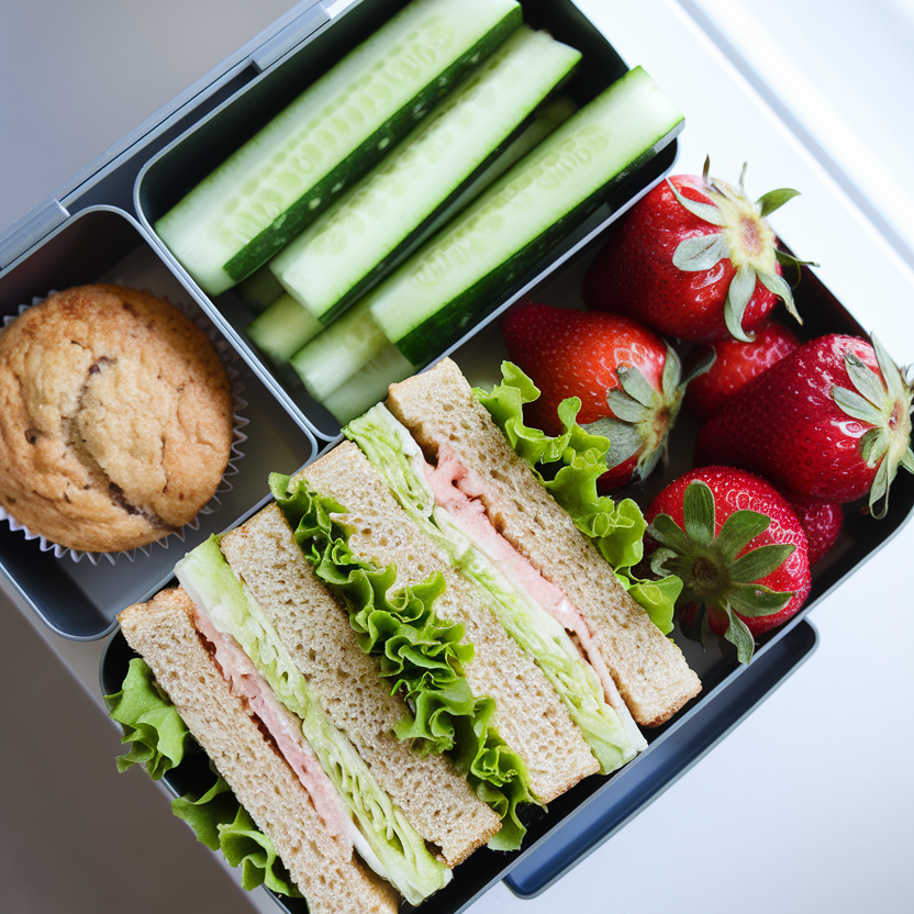 Vegane Lunchbox für Kinder
